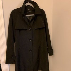 Calvin Klein Medium Black Ladies Coat